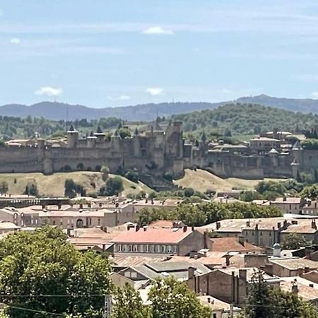 Apartmán Le Panoramique - Sublime Vue Sur La Cite Carcassonne Exteriér fotografie