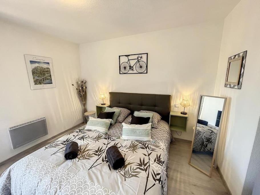 Apartmán Le Panoramique - Sublime Vue Sur La Cite Carcassonne Exteriér fotografie