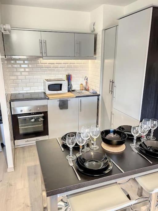 Apartmán Le Panoramique - Sublime Vue Sur La Cite Carcassonne Exteriér fotografie